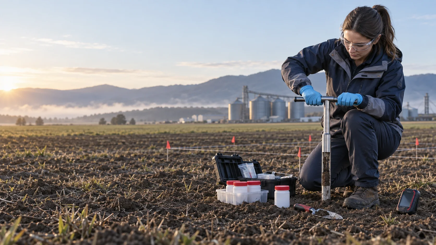 Soil field sampling and monitoring