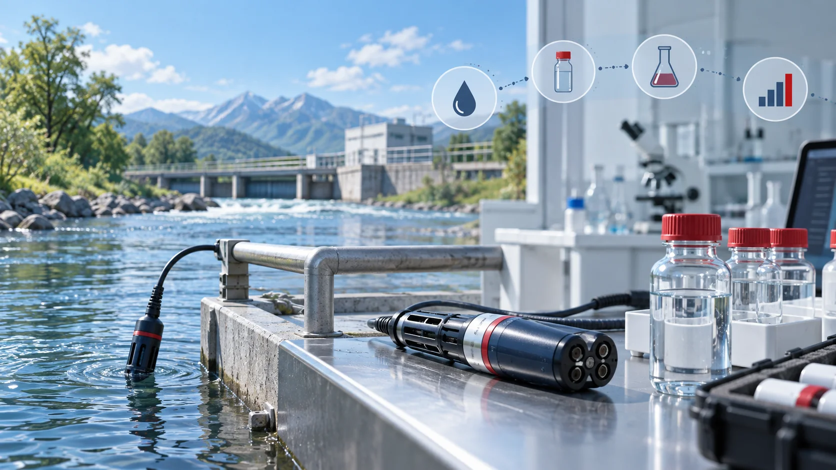 Water field sampling and monitoring