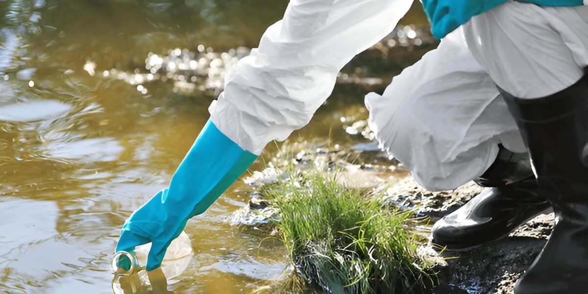 scientist-taking-water-sample Water testing LIMS